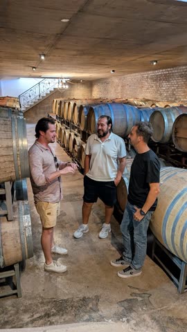 Barrel room conversations