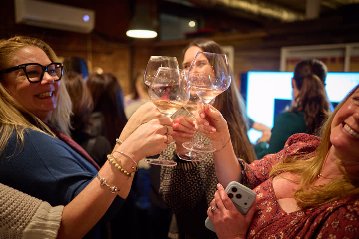 Toasting to new wine